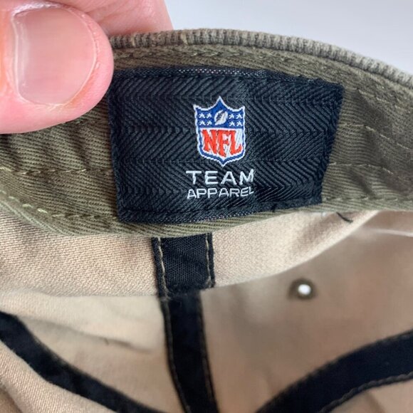 New England Patriots NFL Green 47 Brand Clean Up Corduroy Relaxed Fit Hat - Picture 6 of 7